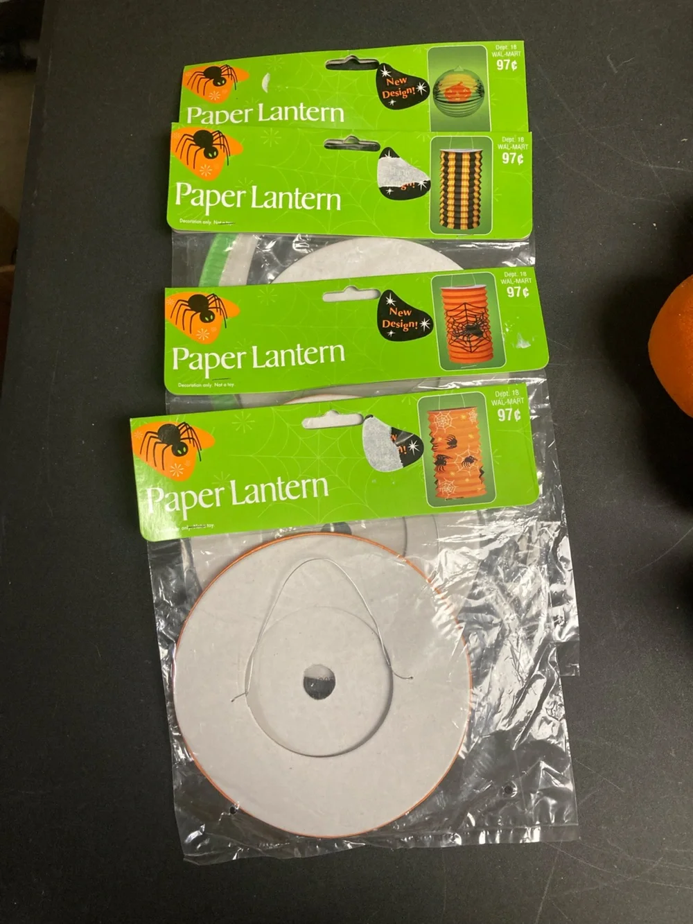 Halloween bundle Orange Skeleton Cat 4black rats 5 Decorative Pumpkins